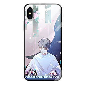 Ốp kính cường lực cho iPhone XS mẫu BOY 294 - Hàng chính hãng