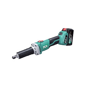 MÁY MÀI KHUÔN KHÔNG CHỔI THAN DÙNG PIN 20VMAX/4AH*2 SẠC 2A DCA ADSJ25EM - HÀNG CHÍNH HÃNG