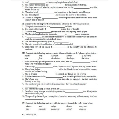 Bài tập tiếng anh 12 Global Success - Kết nối tri thức( tặng file đáp án) (HA-MK)