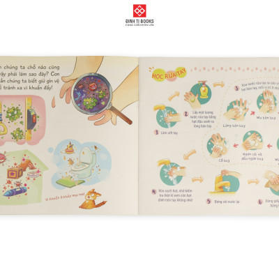 Sách - Con là trợ thủ làm việc nhà ( nuôi dưỡng tính tự lập và tính cách tốt cho trẻ) Đinh Tị Books