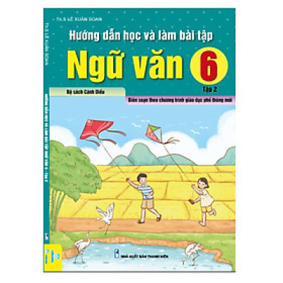 Sách - Combo 2 Cuốn Hướng Dẫn Học Và Làm Bài Tập Ngữ Văn 6 - Biên soạn theo CT GDPT mới - Cánh Diều - ndbooks