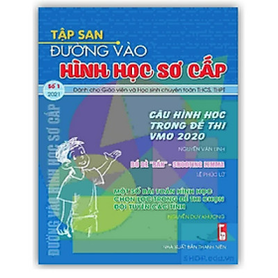 Sách Chuyên đề Đường vào hình học sơ cấp tập 1