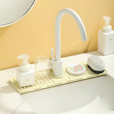 Miếng thoát nước silicon lót vòi rửa chén, tấm thoát nước silicon bồn rửa chén
