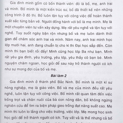 Bồi Dưỡng Năng Lực Tập Làm Văn 3