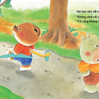 Sách - Sách Tranh Ehon Kuma - Những Chuyện Nhỏ Hằng Ngày - Không Chơi Với Cậu Nữa