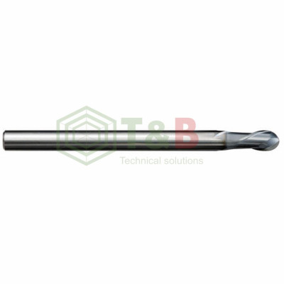 Dao Phay Cầu R1x6x60L Union Tool CSEB2020-0600,Dao phay ngón gia công trước nhiệt, đồng, nhôm