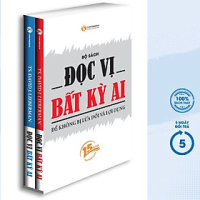 Bộ Sách Đọc Vị Bất Kỳ Ai (Bộ 2 Cuốn) (Phiên Bản Sinh Nhật 15 Năm ThaihaBooks)  - THA
