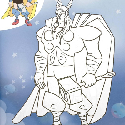 Em Tập Tô Màu - Super Hero Siêu Nhân 1