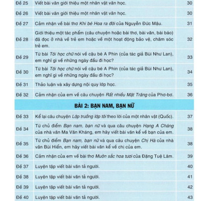 Sách - Những Bài Làm Văn Mẫu 5 - Tập 2 (Cánh Diều)