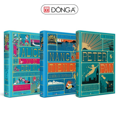 Sách - Boxset ba tác phẩm kinh điển dành cho thiếu nhi từ MinaLima - Bìa cứng - Đông A