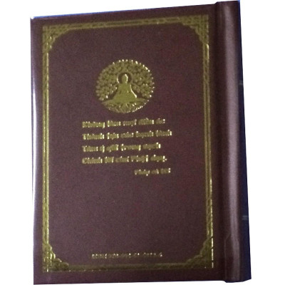 Sách - Kinh Pháp Cú - Bìa Da - Chính Thông Book