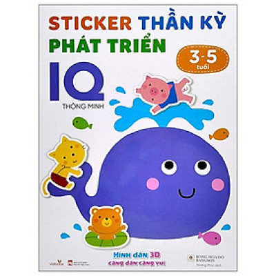 Sticker Thần Kỳ - Phát Triển IQ - Thông Minh (3-5 Tuổi)