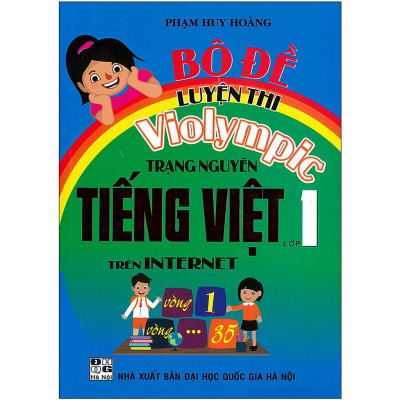 Sách - ComBo Bộ Đề Luyện Thi Violympic Trạng Nguyên Tiếng Việt Trên Internet Lớp 1 + Hướng dẫn giải VIOLYMPIC Toán 1-mk
