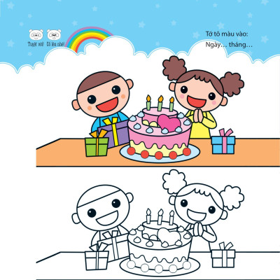 Bé Tập Tô Màu - Từ Cơ Bản Đến Nâng Cao - Thế Giới Muôn Màu 2