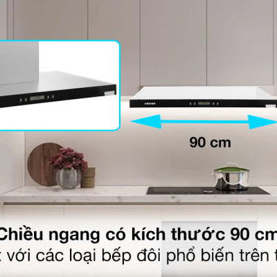 Máy hút mùi Kocher K-225C (70CM)- Hàng Chính Hãng