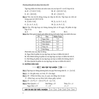 Sách - Phương Pháp Giải Các Dạng Toán Thực Tế Lớp 6 - Tài Liệu Dùng Chung Cho Các Bộ Sách - Khang Việt Book