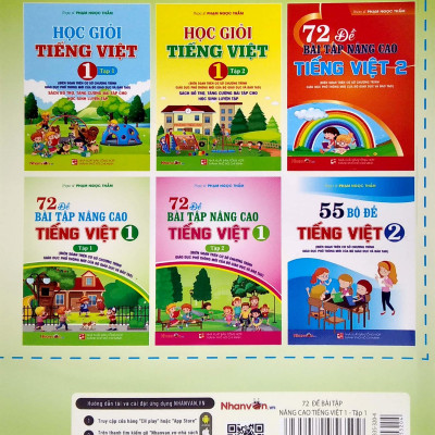 72 Đề Bài Tập Nâng Cao Tiếng Việt Lớp 1 - Tập 1