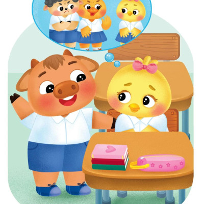 Sách Truyện Tranh Song Ngữ Việt Anh Cho Bé - Thân Thiện Hòa Đồng, Vun Trồng Tình Bạn
