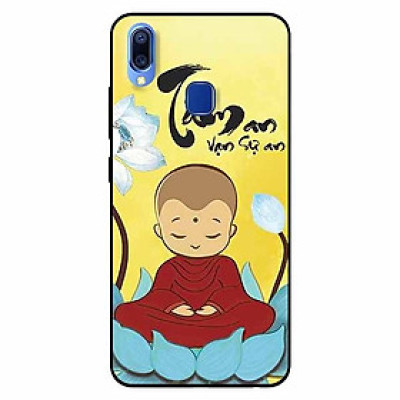 Ốp lưng in cho Vivo Y91, Vivo Y91i, Vivo Y93, Vivo Y95 Mẫu Tâm Chú Tiểu