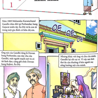 Who? Chuyện Kể Về Danh Nhân Thế Giới - Mahatma Gandhi (Tái Bản 2023)