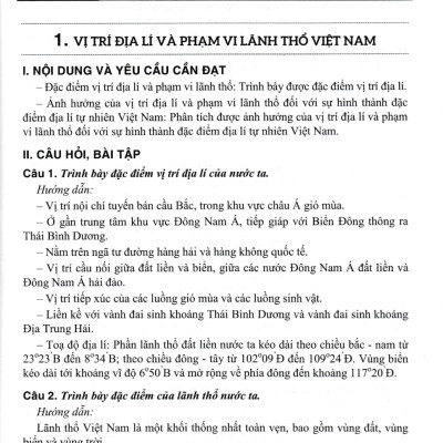 Câu Hỏi Và Bài Tập Bồi Dưỡng Học Sinh Giỏi Địa Lí 8 (Dùng Chung Cho Các Bộ SGK Hiện Hành) (HA)