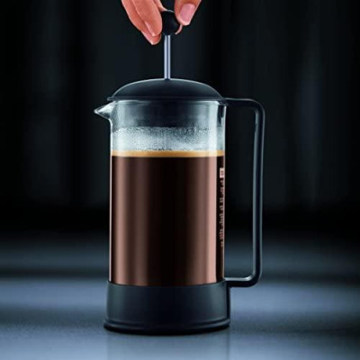 Bình pha trà, cà phê kiểu Pháp Bodum Brazil 1543-01, dung tích 350ml, sản xuất Bồ Đào Nha