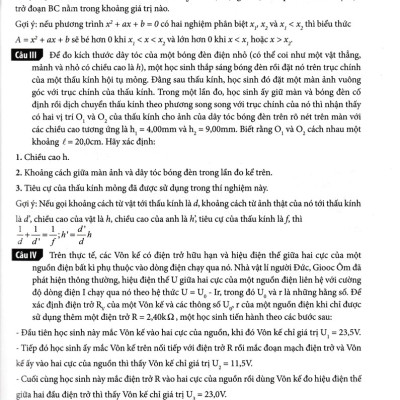 Giải Thích Bộ Đề Thi Vào 10 Chuyên - Khối Chuyên Lý (MEGA)
