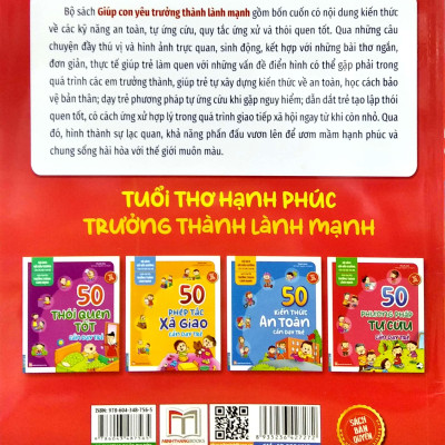 50 Phương Pháp Tự Cứu Cần Dạy Trẻ (Tái Bản 2022)