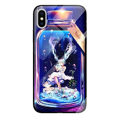 Ốp kính cường lực cho iPhone XS MAX GIRL 122 - Hàng chính hãng