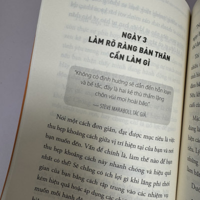 TẬP TRUNG SÂU - 7 Ngày Đặt Mục Tiêu Rõ Ràng Và Loại Bỏ Xao Nhãng Để Tập Trung Tuyệt Đối - Thibaut Meurisse - Phạm My dịch - Ymate