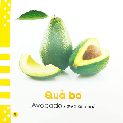 Từ Điển Bằng Hình Cho Bé - Các Loại Hoa Quả - Fruits