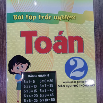 Sách - Bài tập trắc nghiệm Toán 2 (biên soạn theo chương trình giáo dục phổ thông mới)