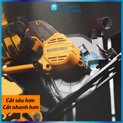 Body Thân Máy cưa đa năng cầm tay dùng pin 20V INGCO CSLI1402 motor không chổi than lưỡi 140mm chưa bao gồm Pin & Sạc