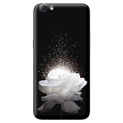 Ốp lưng cho Oppo Neo 9S hoa trắng 1 - Hàng chính hãng