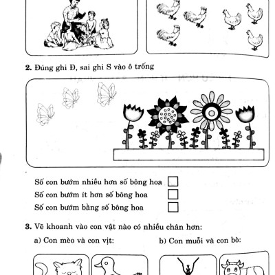 Học Và Hành Toán  1 Tập Một (Theo Chương Trình Tiểu Học Mới Định Hướng Phát Triển Năng Lực) ( Tái Bản)
