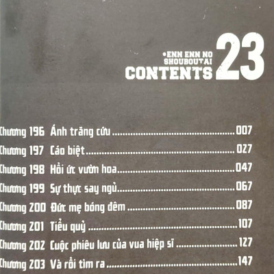 Fire Force - Tập 23 - Tặng Kèm Bookmark Giấy Hình Nhân Vật
