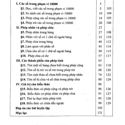 Bài Tập Phát Triển Năng Lực Học Toán Lớp 3 - Tập 1