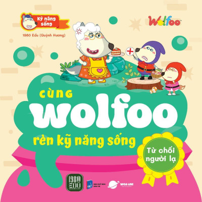 Sách - Cùng Wolfoo Rèn Kỹ Năng Sống - Combo 6 Cuốn - 1980 Books