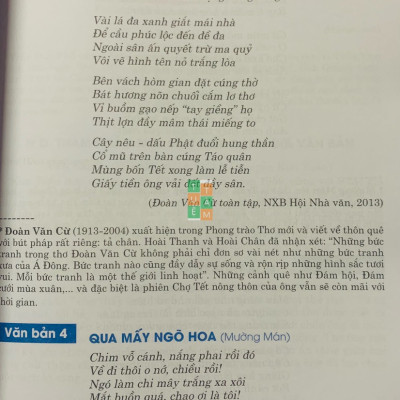 Sách - Ngữ Văn 8 Ngữ liệu đọc hiểu mở rộng