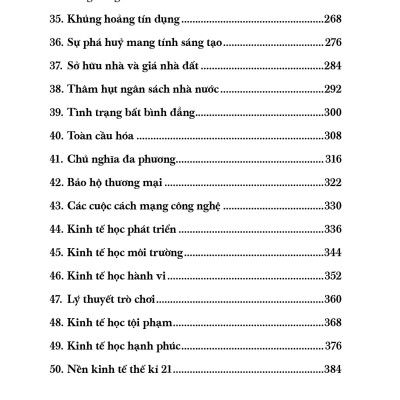 50 Ý Tưởng Kinh Tế Lớn Chúng Ta Cần Biết