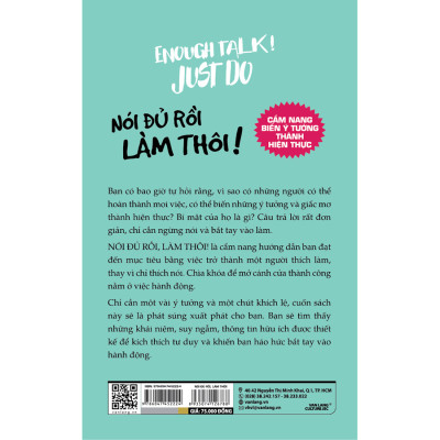 Nói Đủ Rồi Làm Thôi ! (Cẩm Nang Biến Ý Tưởng Thành Hiện Thực)