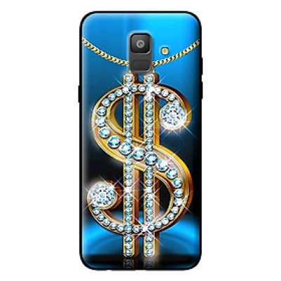 Ốp lưng cho Samsung Galaxy A6 2018 nền tiền 2 - Hàng chính hãng