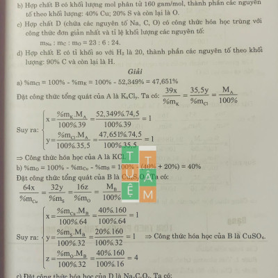 Sách - Bồi dưỡng học sinh giỏi Hóa học 8 theo chuyên đề