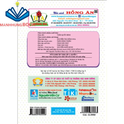 sách - Vở ô li bài tập toán 4 - quyển 1 (biên soạn theo chương trình sgk kết nối tri thức với cuộc sống)