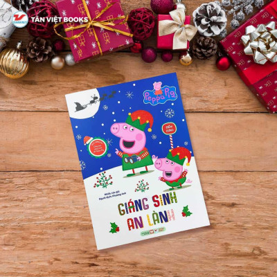 Sách - Cùng Học Cùng Chơi Với Peppa Pig - Giáng Sinh An Lành - Tân Việt Books