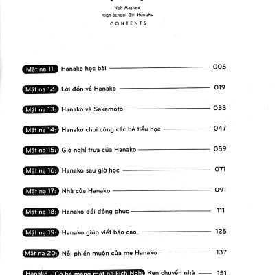 Hanako - Thiếu Nữ Mang Mặt Nạ Kịch Noh - Tập 2
