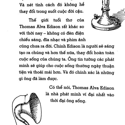 Bộ Sách Chân Dung Những Người Thay Đổi Thế Giới - Thomas Alva Edison Là Ai? (Tái Bản 2023)