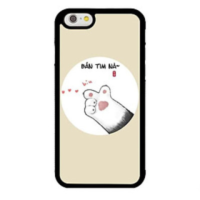Ốp lưng dành cho Iphone 6s Thả Tim Nha - Hàng Chính Hãng