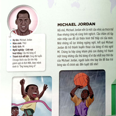Who? Chuyện Kể Về Danh Nhân Thế Giới: Michael Jor.dan (Tái Bản 2023)