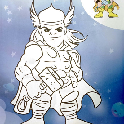 Em Tập Tô Màu - Super Hero Siêu Nhân 1